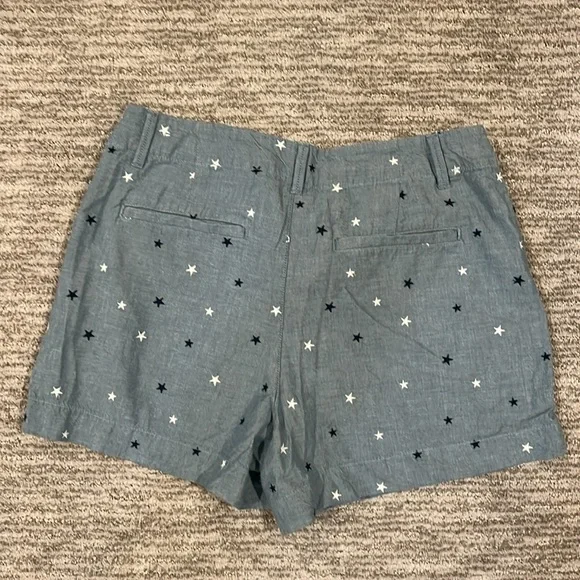 LOFT Women's Denim Star Shorts - Picture 3 of 4
